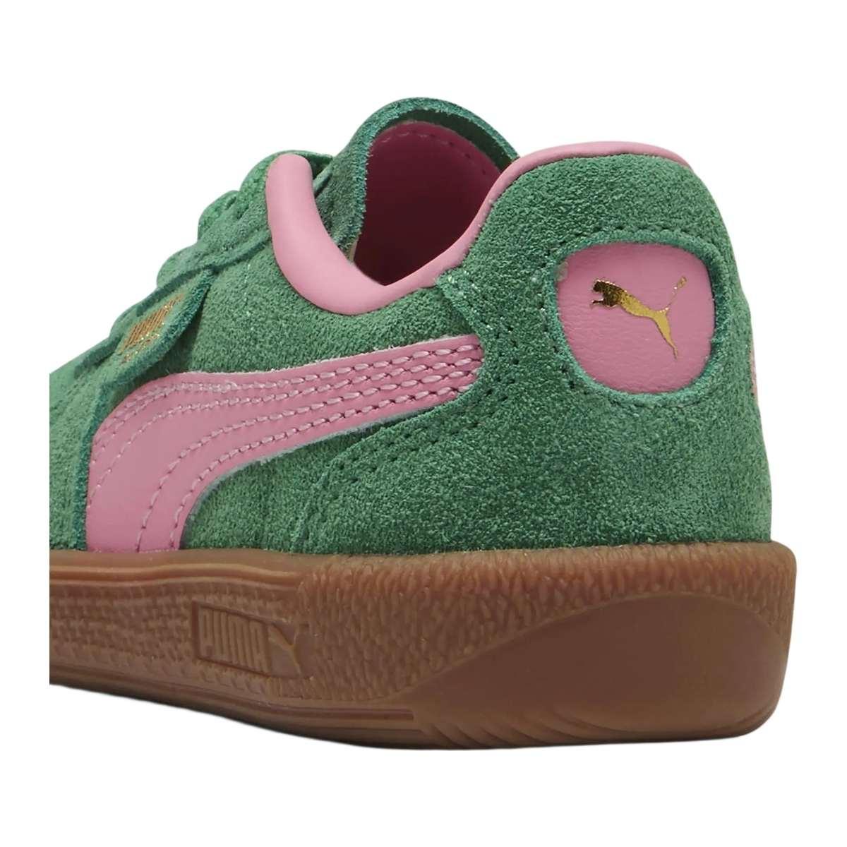 PUMA Palermo Ac Inf Scarpe Fitness e Training Neonato Verde Archivio/Rosa