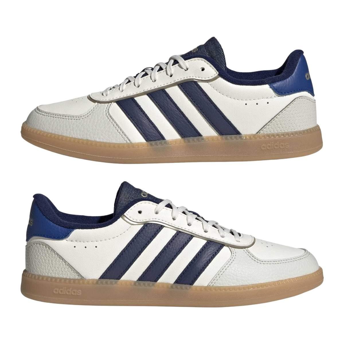 Adidas W Breaknet Sleek Scarpe Sneakers Donna Cwhite/Dkblue/Royblu
