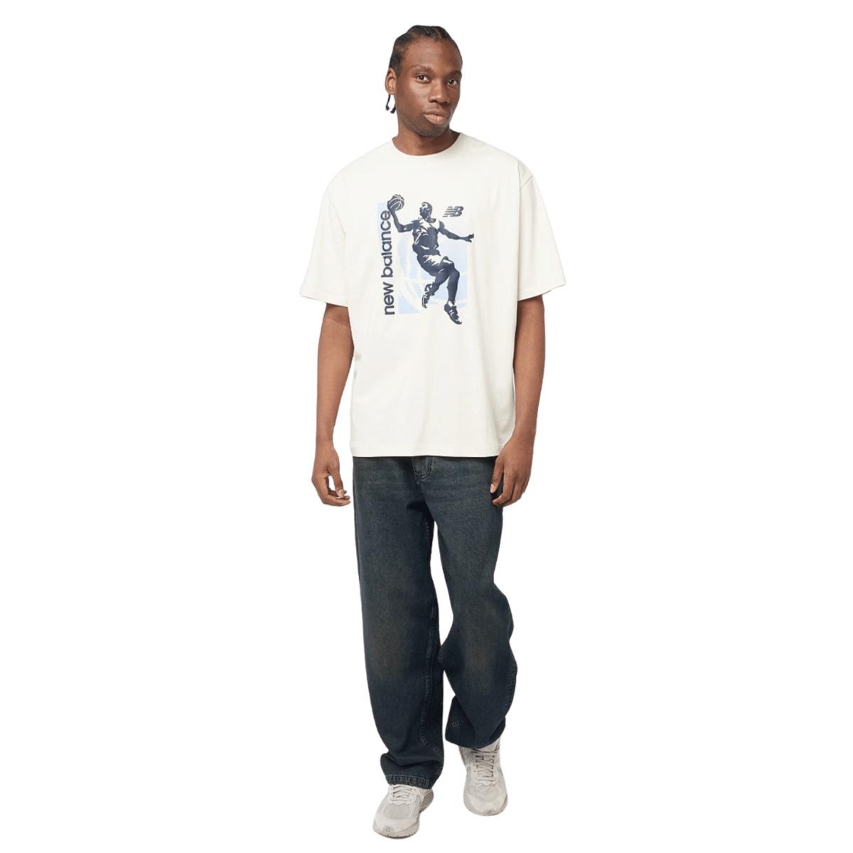 New Balance Relaxed Logo T-Shirt Uomo
