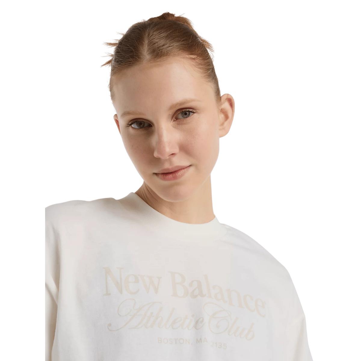 New Balance Athletics Club T-Shirt Donna